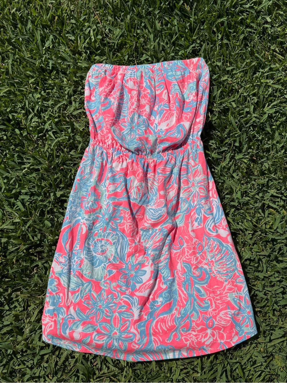 Lilly Pulitzer Strapless Sundress